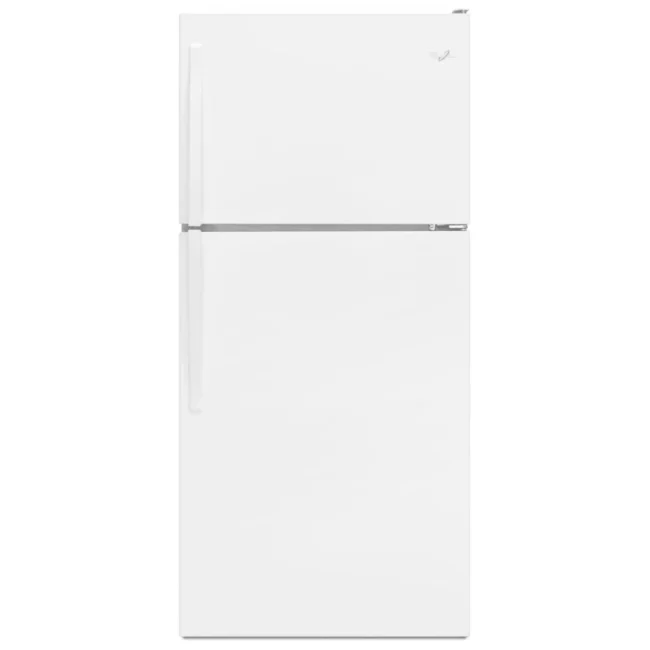 Whirlpool Refrigerator - 30-inch, 18.2 cu. ft. top freezer, white - WRT148FZDW