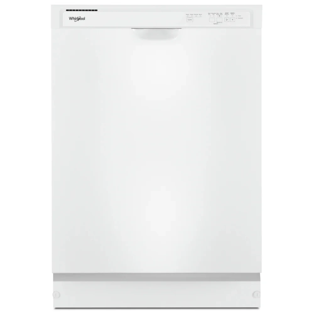 Ensemble de cuisine Whirlpool blanc – réfrigérateur 30 pouces + cuisinière électrique + lave-vaisselle 24 pouces - WRT148FZDW + YWFES3330RW + WDF341PAPW - Image 3