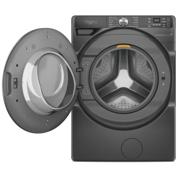 Ensemble laveuse et sécheuse Whirlpool 27 pouces, 5.8 pi³ + 7.4 pi³, Noir – WFW6720RU & YWED6720RU – Image 5