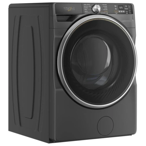 Ensemble laveuse et sécheuse Whirlpool 27 pouces, 5.8 pi³ + 7.4 pi³, Noir – WFW6720RU & YWED6720RU – Image 3