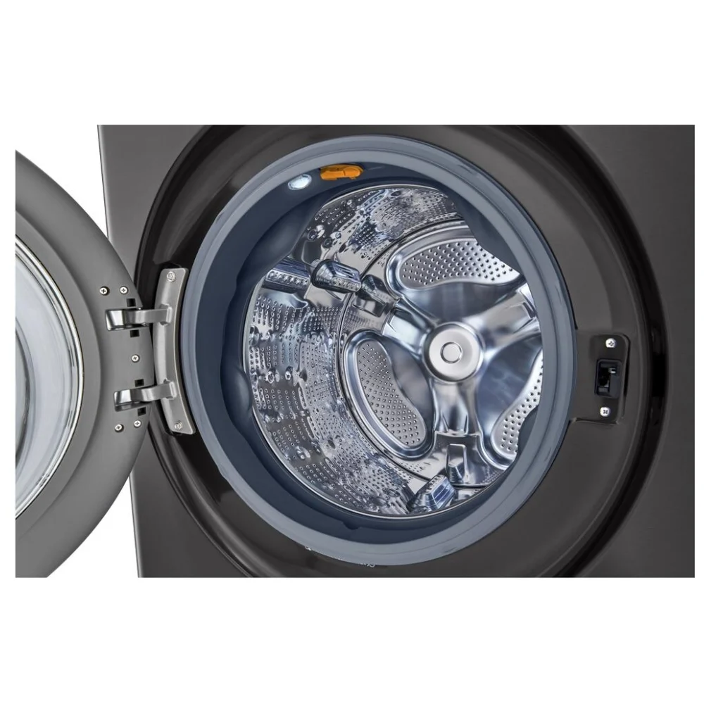 Centre de buanderie LG inox noir 27 pouces, 5,8 pi³, laveuse-sécheuse combiné – WKHC252HBA – Image 3