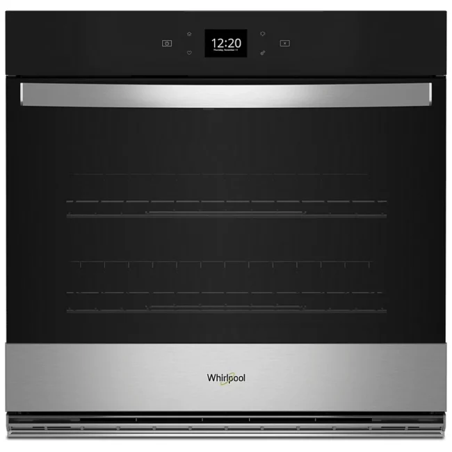 Four encastré Whirlpool, 30 pouces, 5.0 pi³, convection, Acier inoxydable – WOES5030LZ
