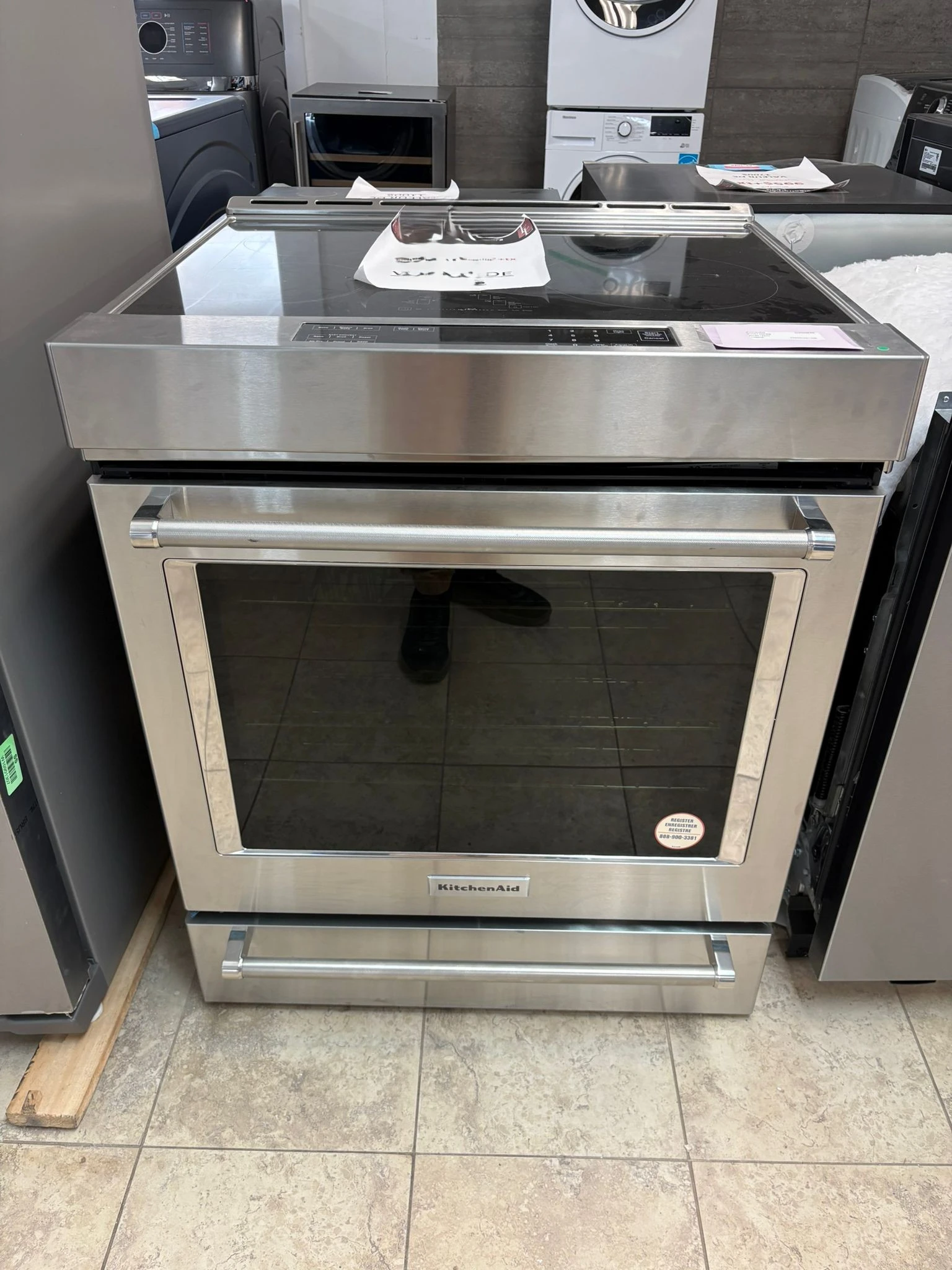 Cuisinière à induction KitchenAid 30 pouces, 6,4 pi³, Acier inoxydable – KSIS730PSS – Image 5