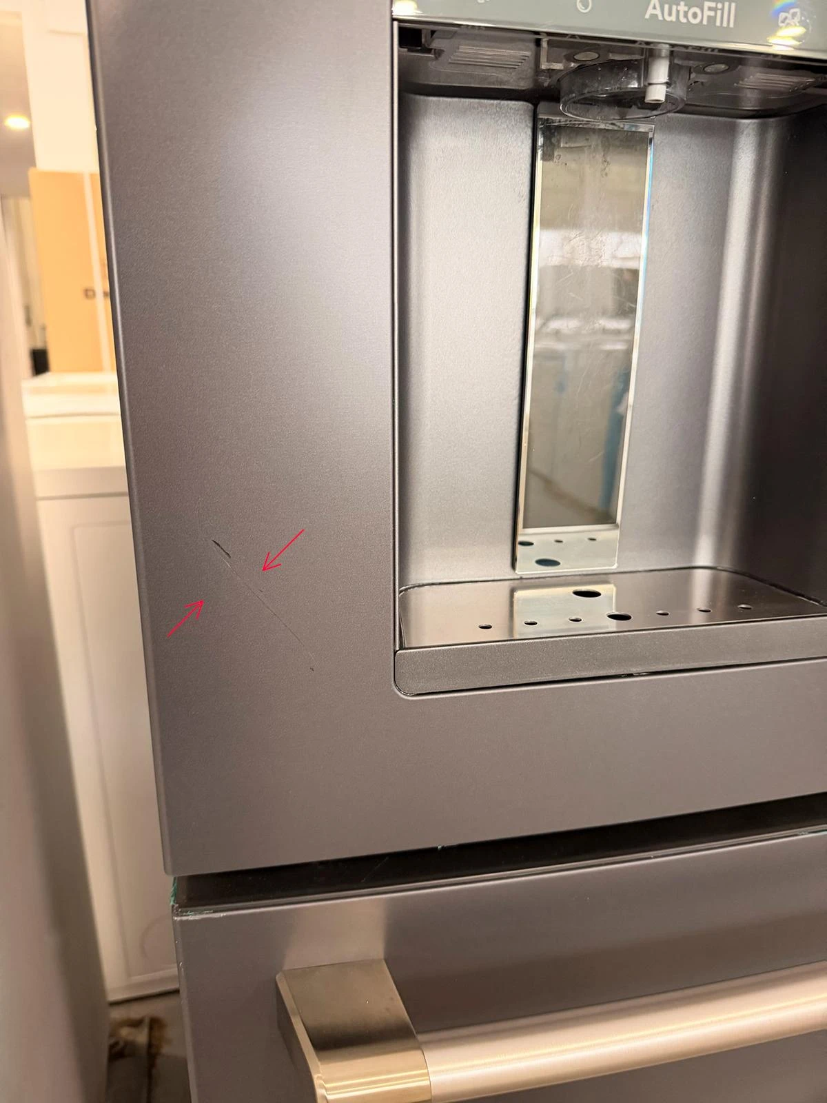 Réfrigérateur à portes françaises Café – 36pouces, 27,8 pi³, distributeur d’eau et glace externe, ENERGY STAR, noir – CVE28DP3ND1 - Image 9