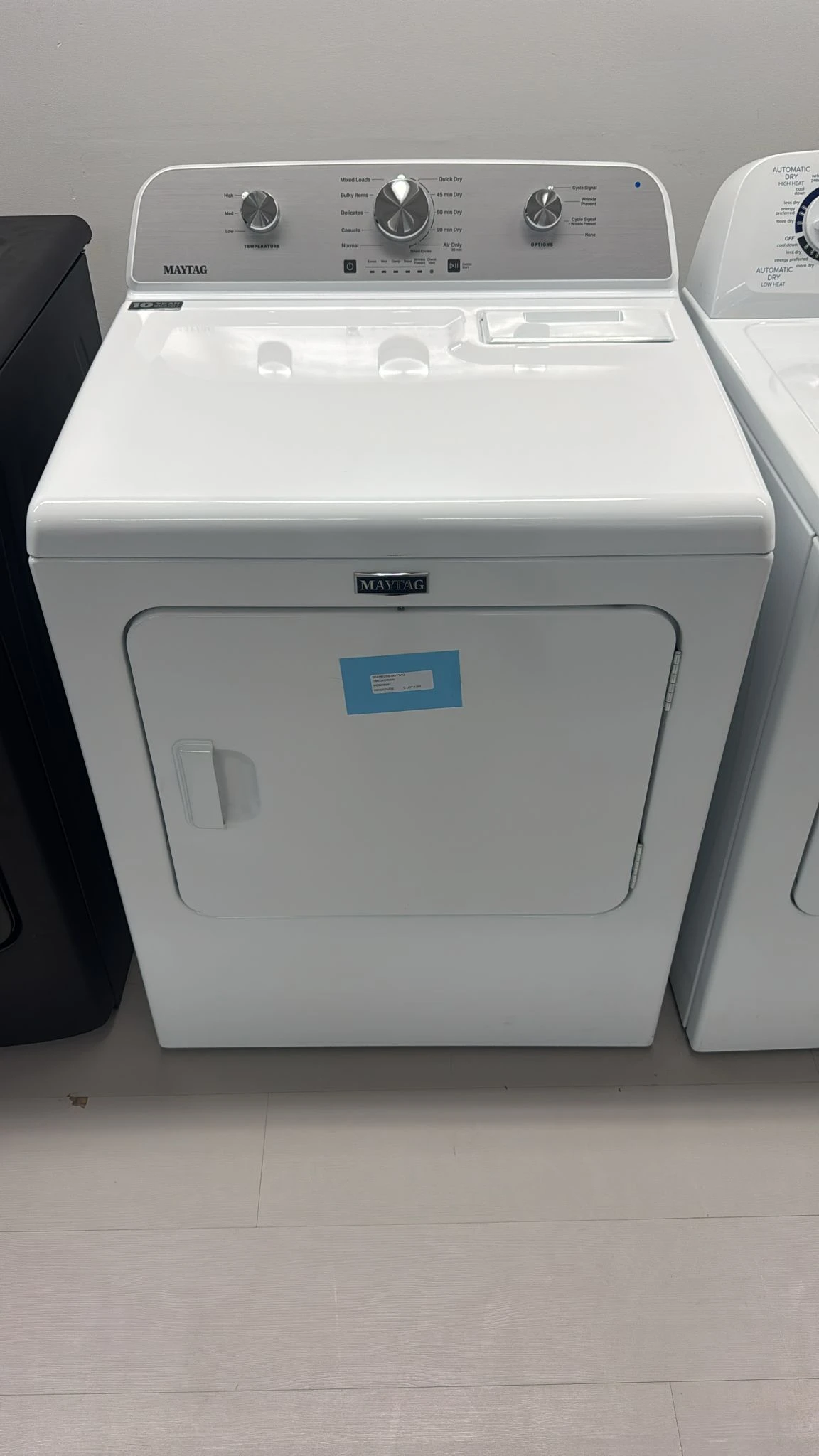 Sécheuse électrique Maytag – 29 pouces, 7,0 pi³, 10 cycles, blanc – YMED4205SW - Image 5