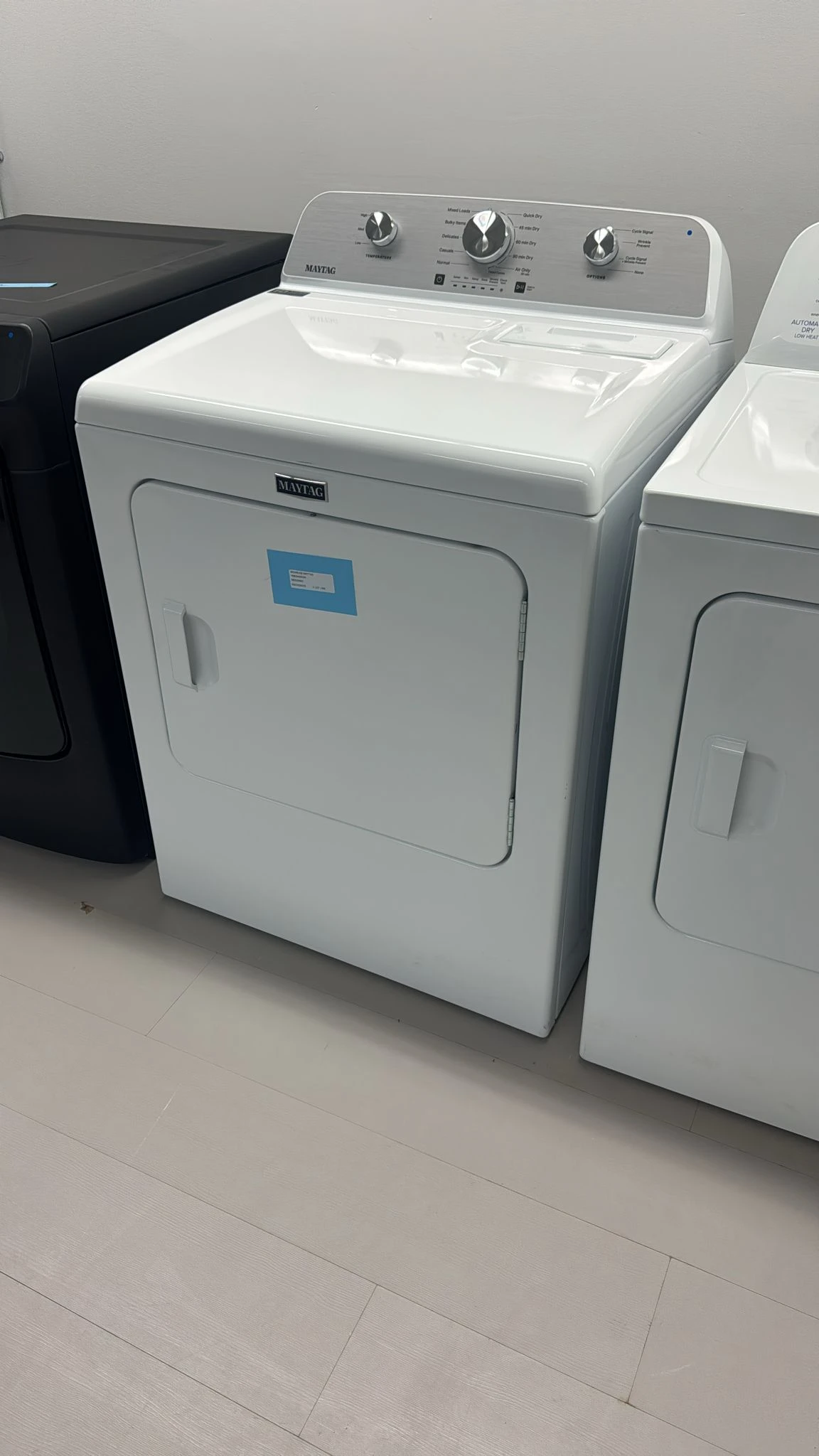 Sécheuse électrique Maytag – 29 pouces, 7,0 pi³, 10 cycles, blanc – YMED4205SW - Image 6