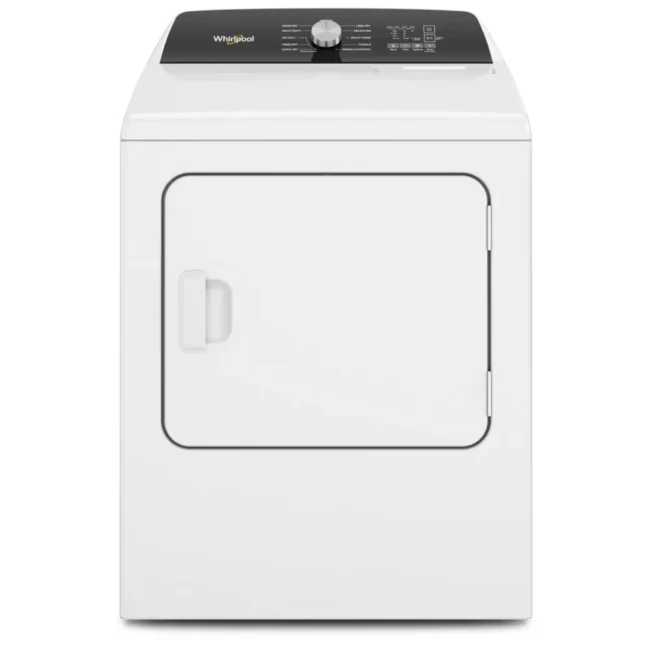 Whirlpool 7.0 cu. ft. white electric vented clothes dryer - YWED5010LW
