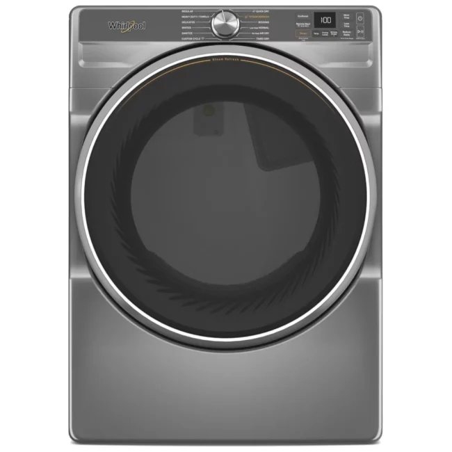 Whirlpool 27 inch, 7.4 cu. ft. dryer, Wi-Fi, Stainless Steel - YWED6720RR