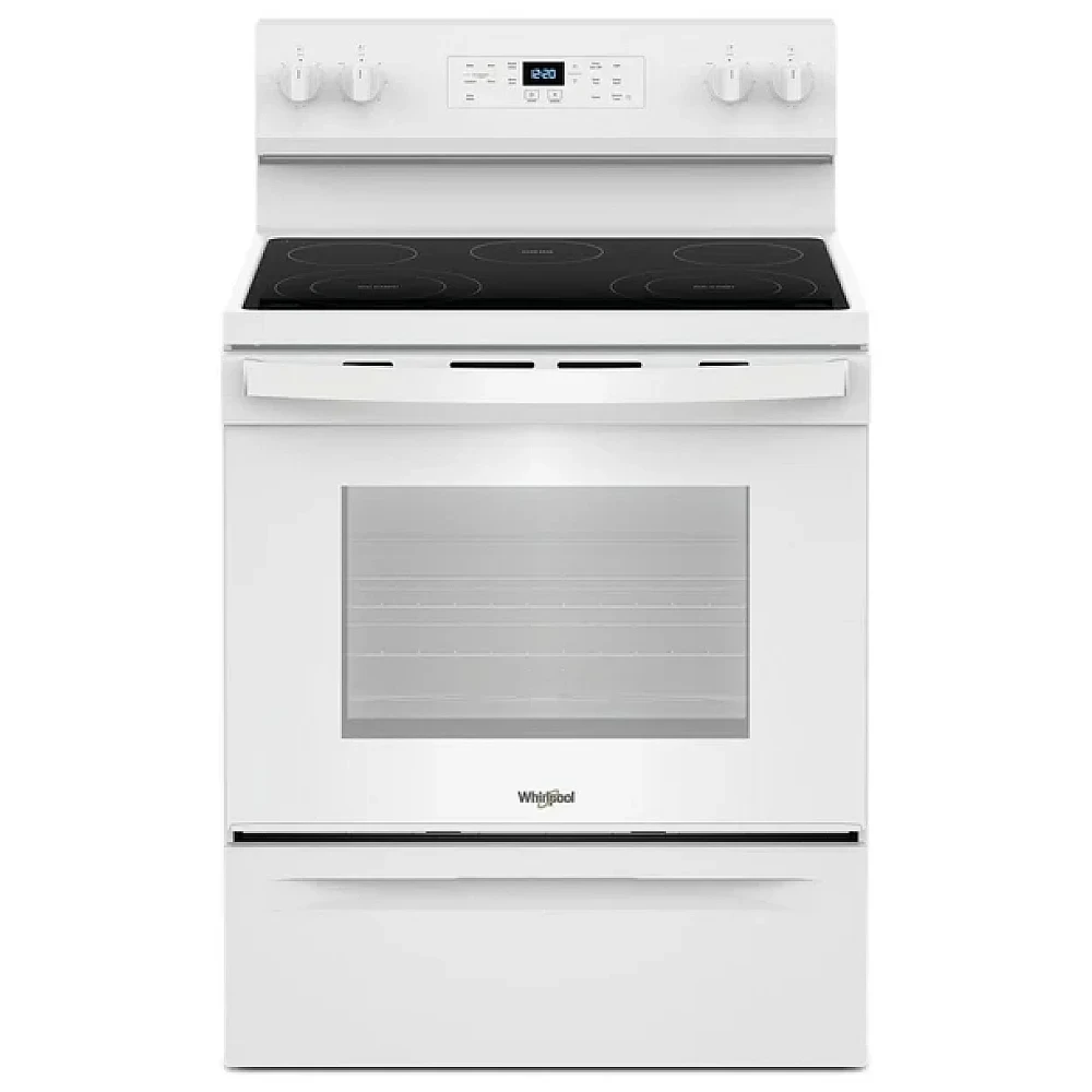 Ensemble de cuisine Whirlpool blanc – réfrigérateur 30 pouces + cuisinière électrique + lave-vaisselle 24 pouces - WRT148FZDW + YWFES3330RW + WDF341PAPW - Image 7