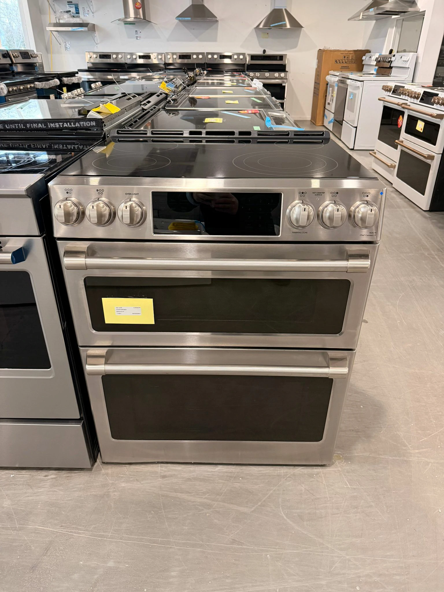 Cuisinière électrique GE Café 30 pouces acier inoxydable four double – CCES750P2MS1 – Image 5