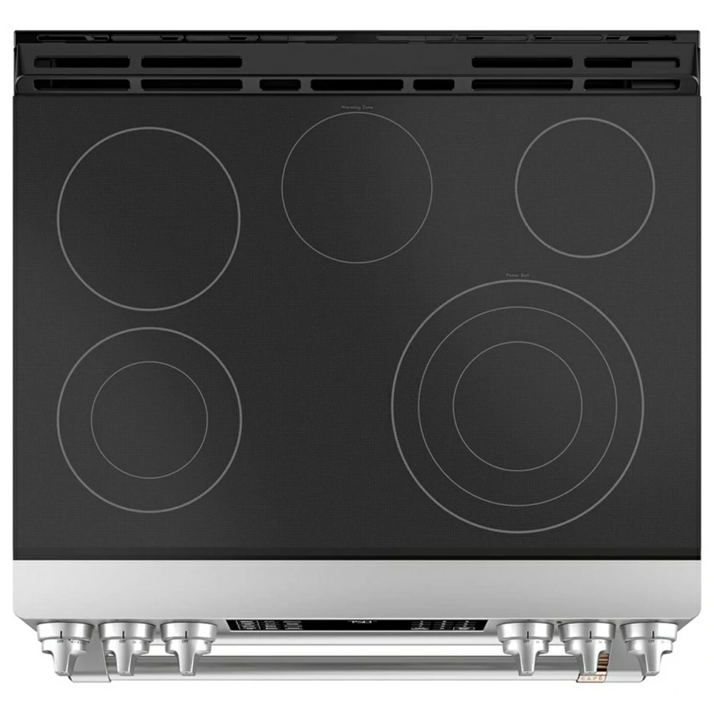 Cuisinière électrique GE Café 30 pouces acier inoxydable four double – CCES750P2MS1 – Image 3