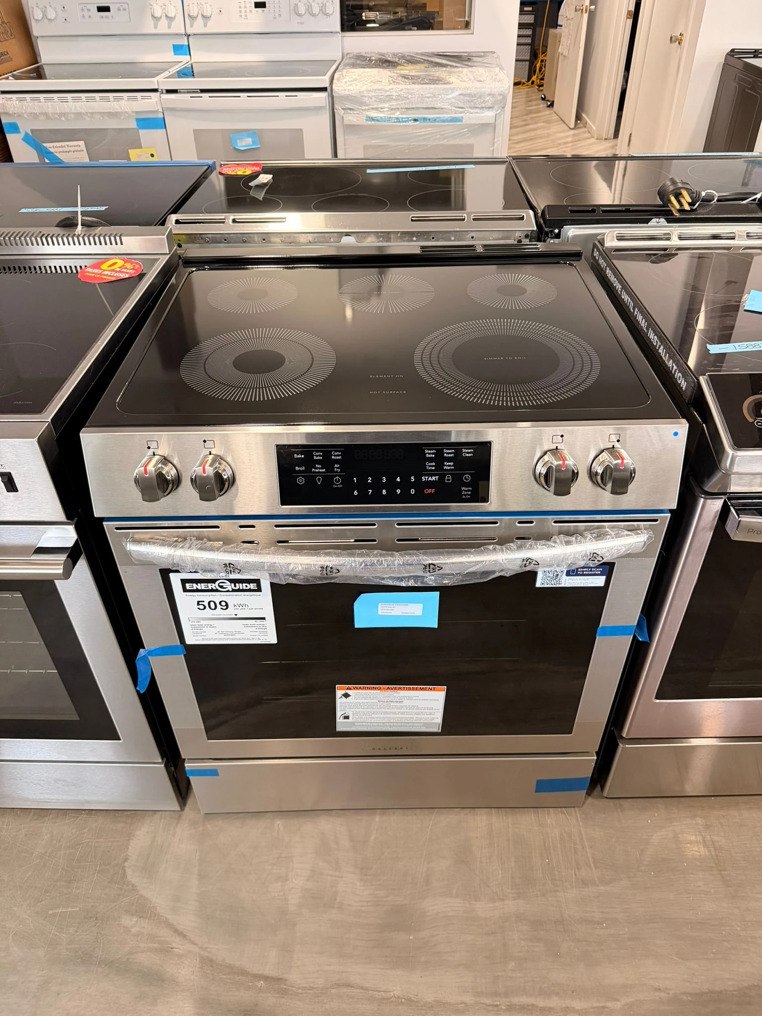 Cuisinière Frigidaire Gallery inox 30 pouces, 5,3 pi³ – GCFE305CBF – Image 5