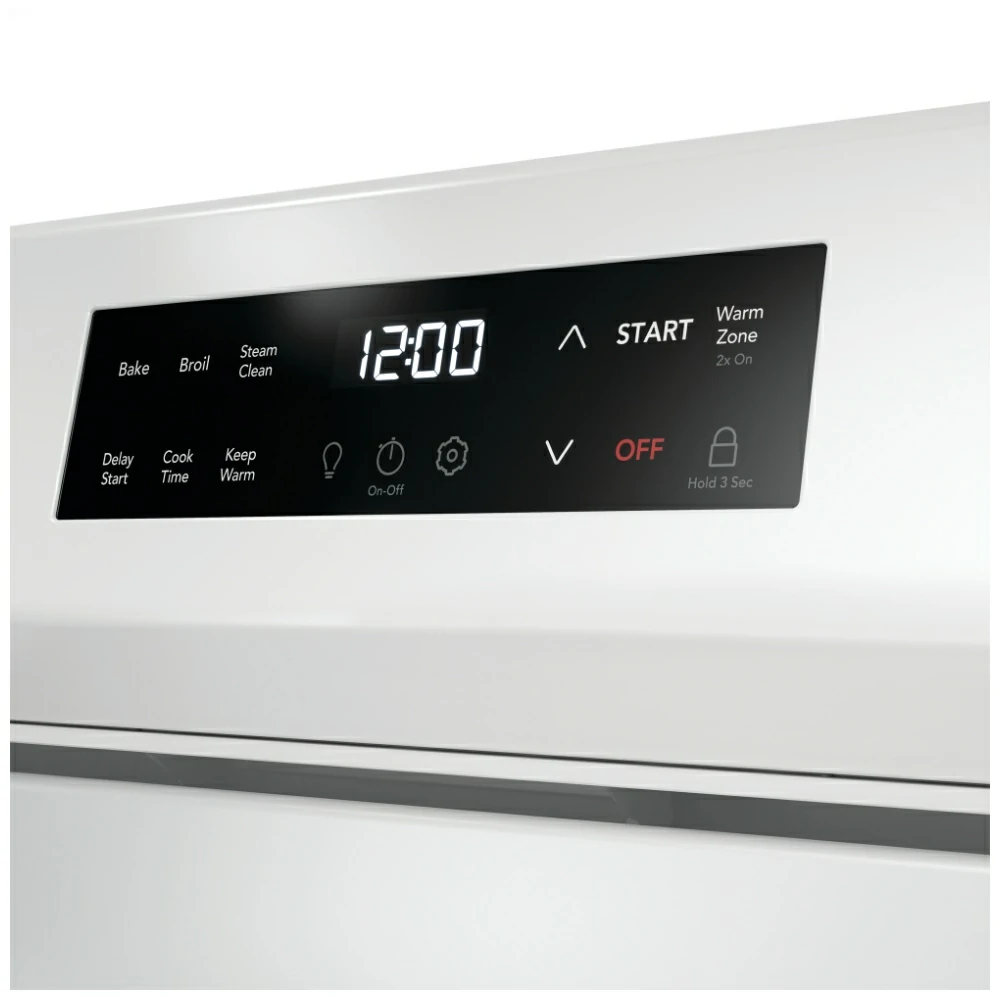 Cuisinière électrique Frigidaire blanc 30 pouces – FCRE306CAW – Image 5