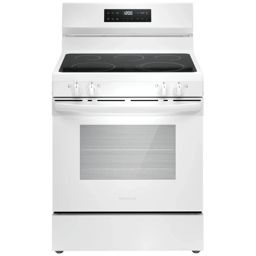 Cuisinière électrique Frigidaire blanc 30 pouces – FCRE306CAW
