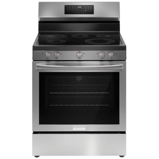Cuisinière électrique Frigidaire Gallery acier inoxydable 30 pouces – GCRE306CBFE