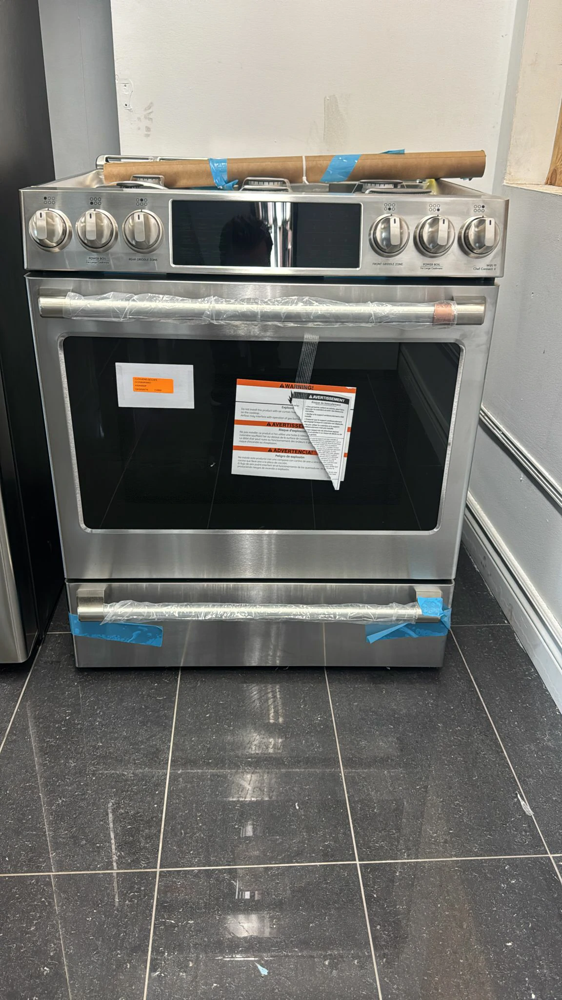 Cuisinière à biénergie GE Café inox 30 pouces – CC2S900P2MS1 – Image 5