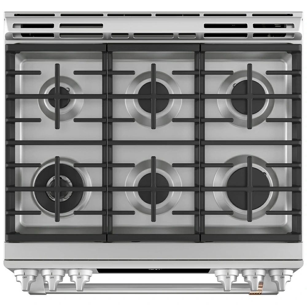 Cuisinière à biénergie GE Café inox 30 pouces – CC2S900P2MS1 – Image 3
