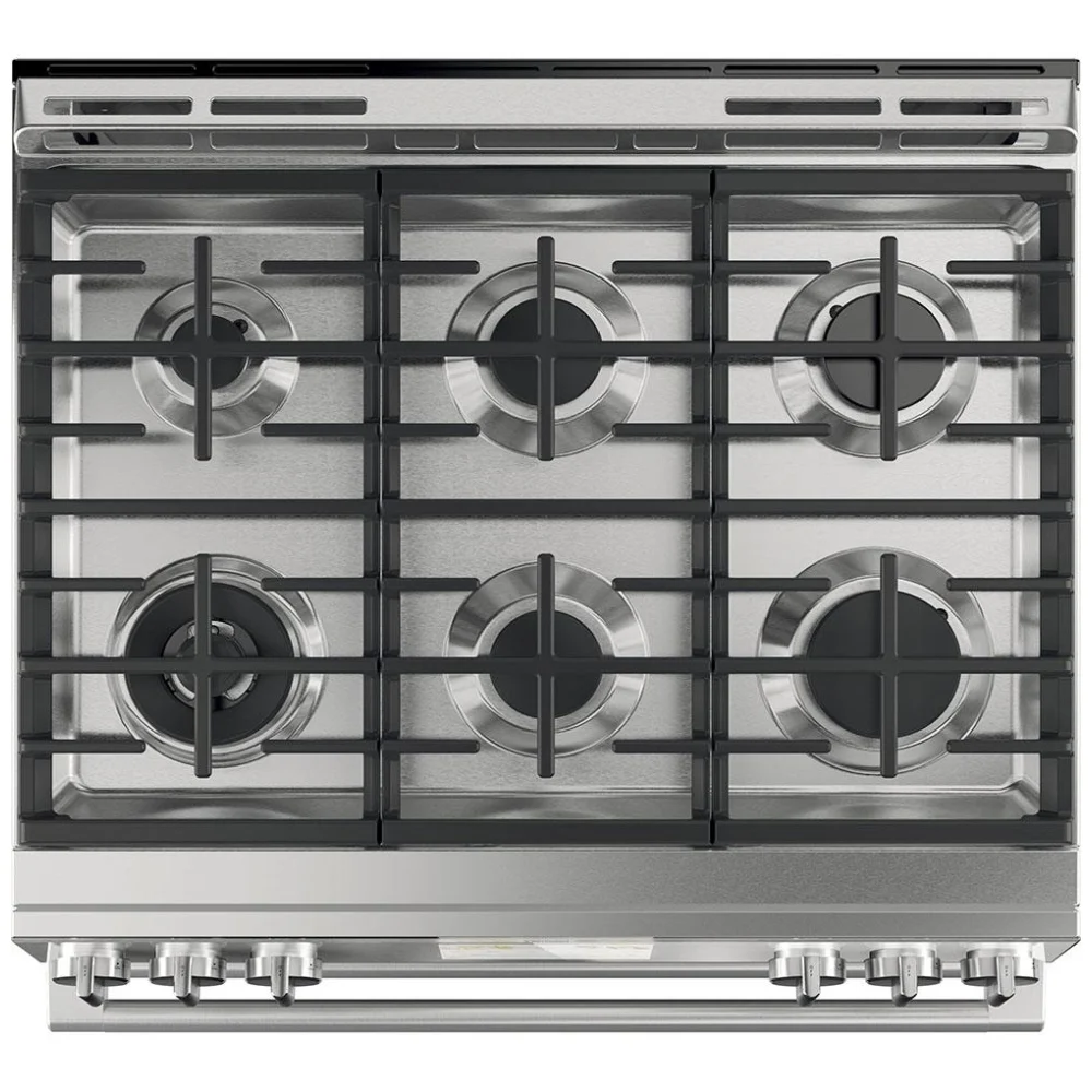 Cuisinière biénergie GE Café – 30 pouces, double four, convection, inox – CC2S950M2NS5 – Image 4