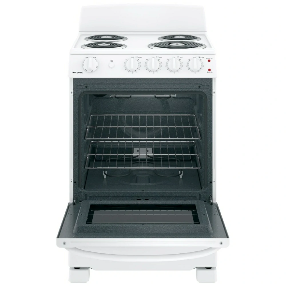 Cuisinière électrique GE blanc 24 pouces – JCAS300DMWW – Image 2