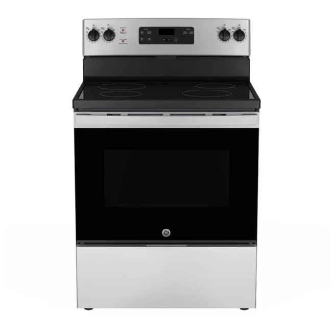 Cuisinière électrique GE inox 30 pouces – JCBS630SVSS