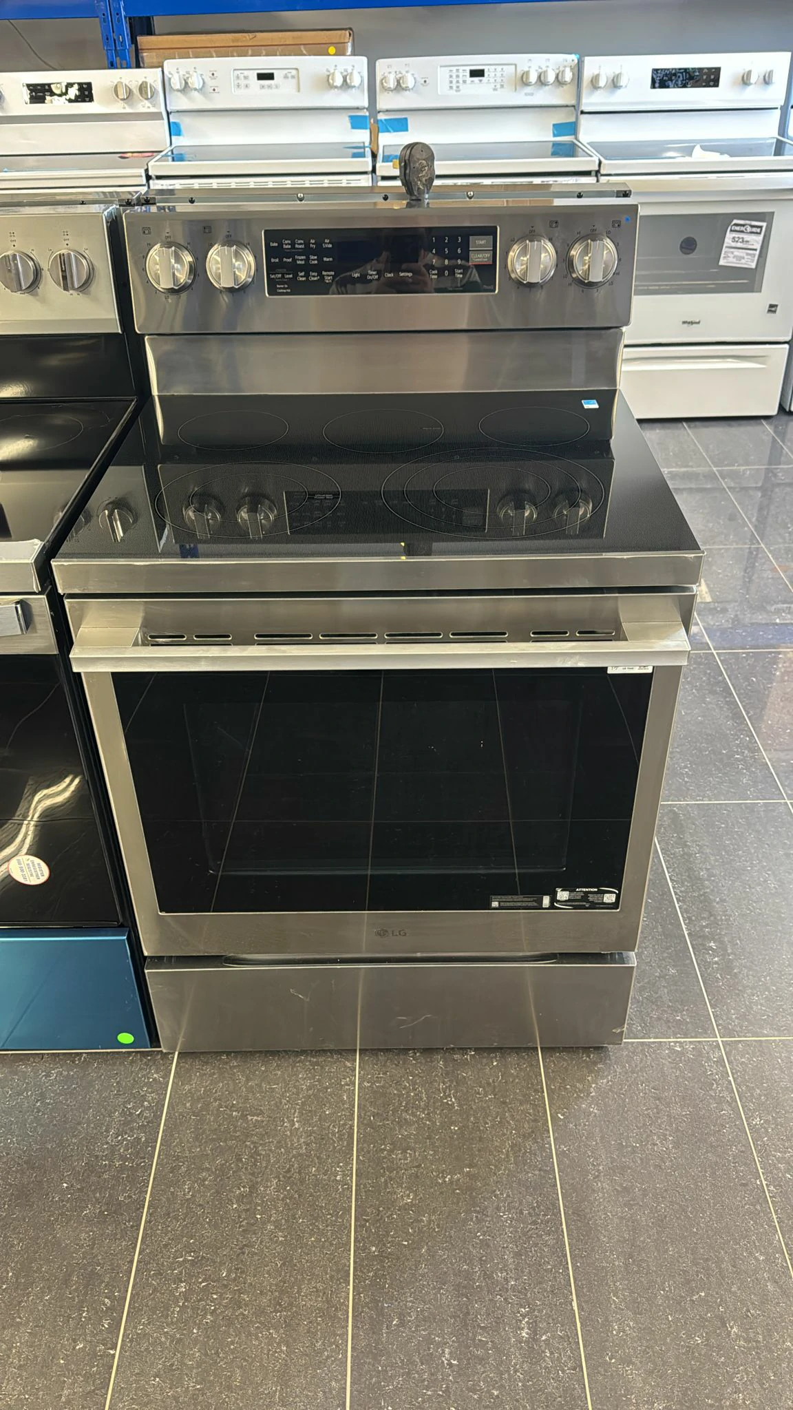 Cuisinière électrique LG 30 pouces inox – LREN6325XE – Image 4