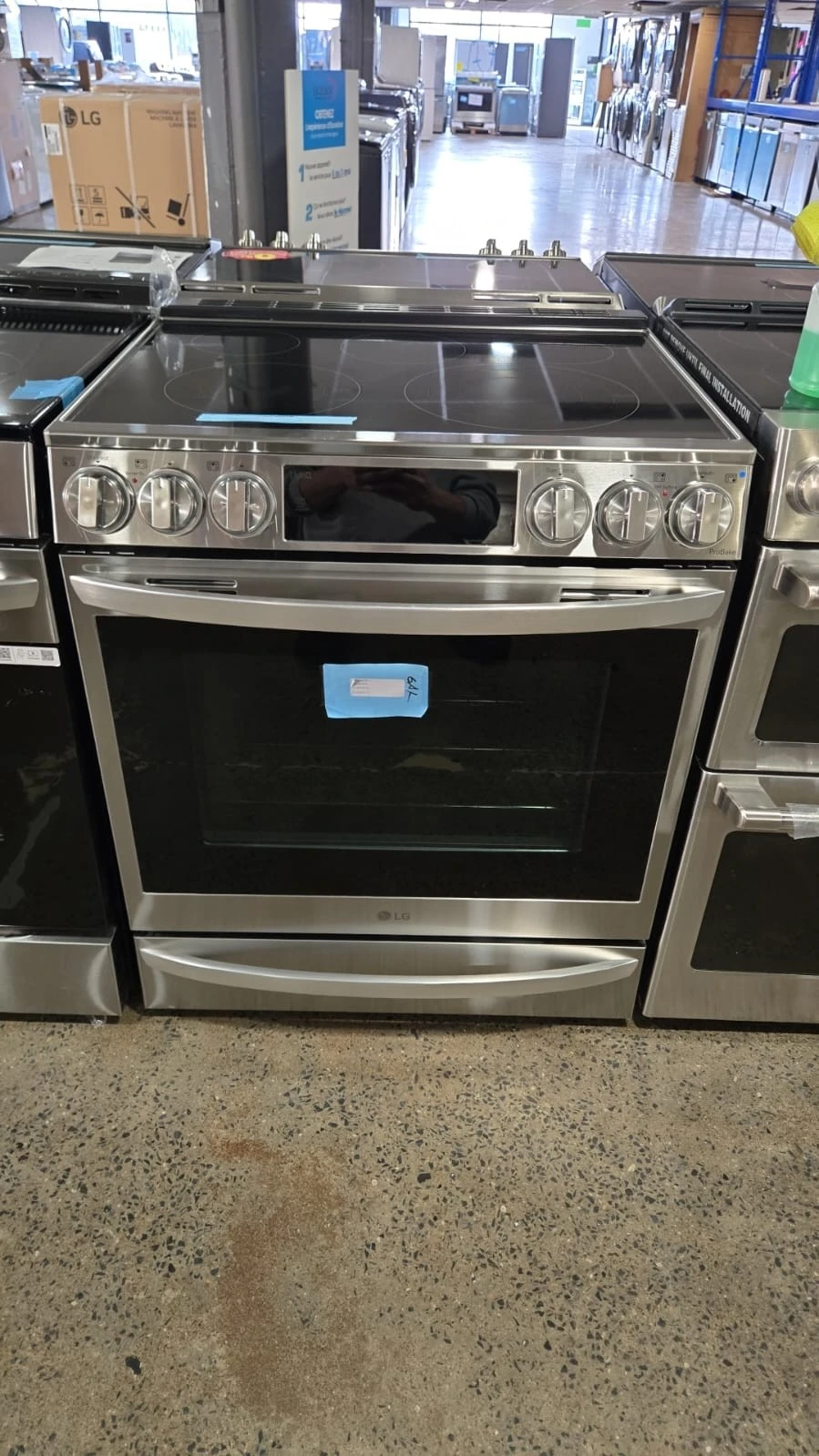 Cuisinière électrique LG – 30 pouces, convection véritable, acier inoxydable – LSEL6337F – Image 6