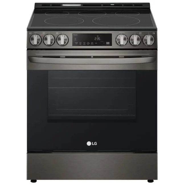 Cuisinière électrique LG inox noir 30 pouces – LSEL6333D