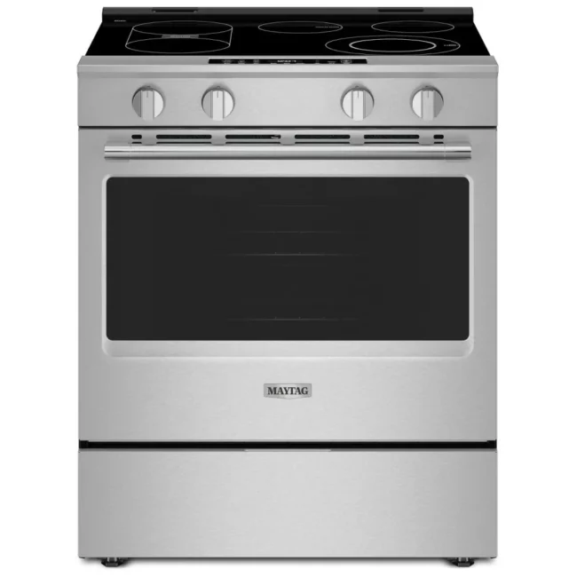 Cuisinière électrique Maytag acier inoxydable 30 pouces – YMSES7030SZ