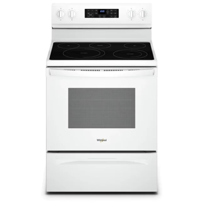 Cuisinière électrique Whirlpool blanc 30 pouces – YWFE550S0LW