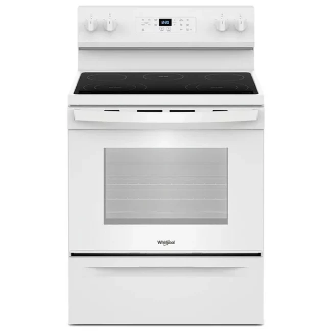 Cuisinière électrique Whirlpool blanc 30 pouces – YWFES3330RW