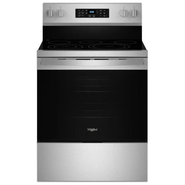 Cuisinière électrique Whirlpool 30 pouces acier inoxydable – YWFES5030RZ