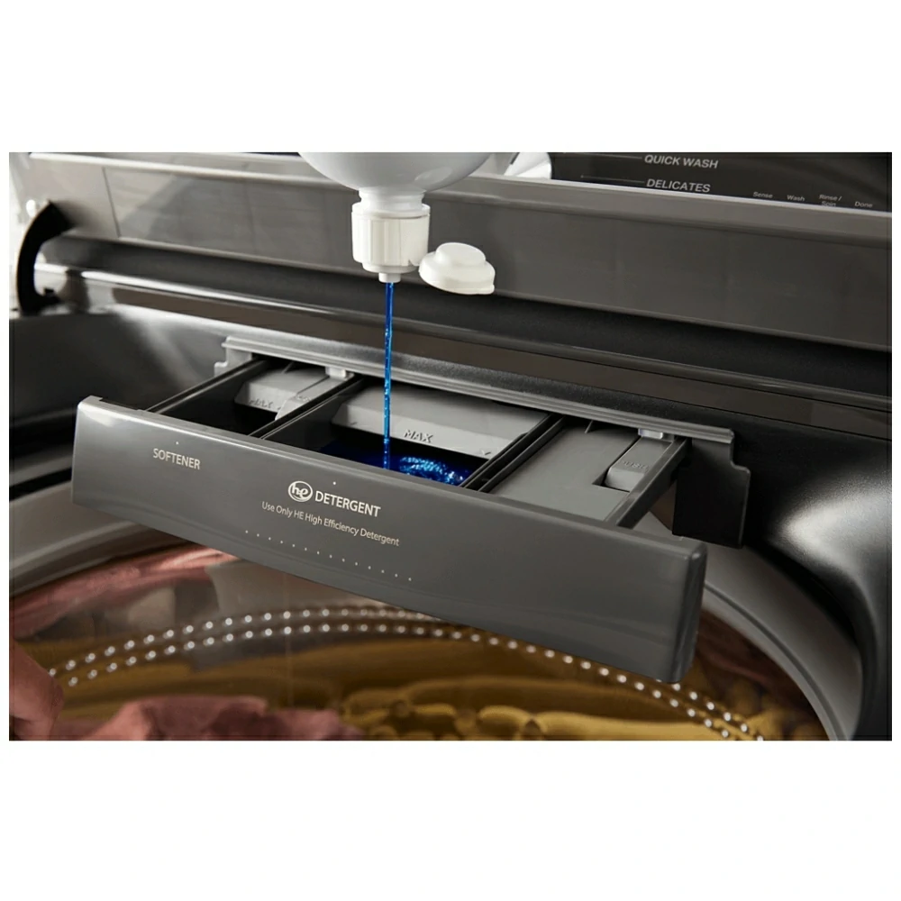 Ensemble laveuse et sécheuse Whirlpool noir 27 pouces – WTW6157PB & YWED6150PB – Image 4