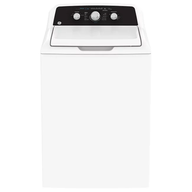 GE washer - vertical loading 27 inches, 4.4 cu. ft., white - GTW334BMRWS