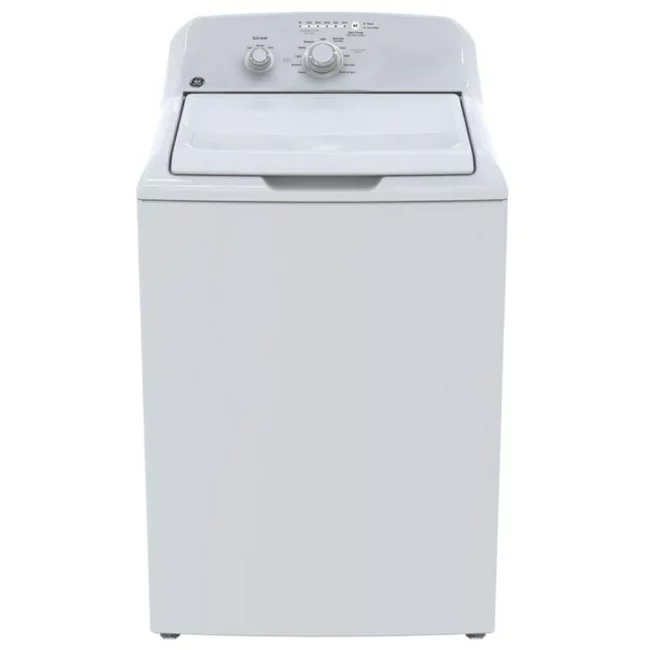 GE 27-inch white top-loading washer - GTW302BMPWW