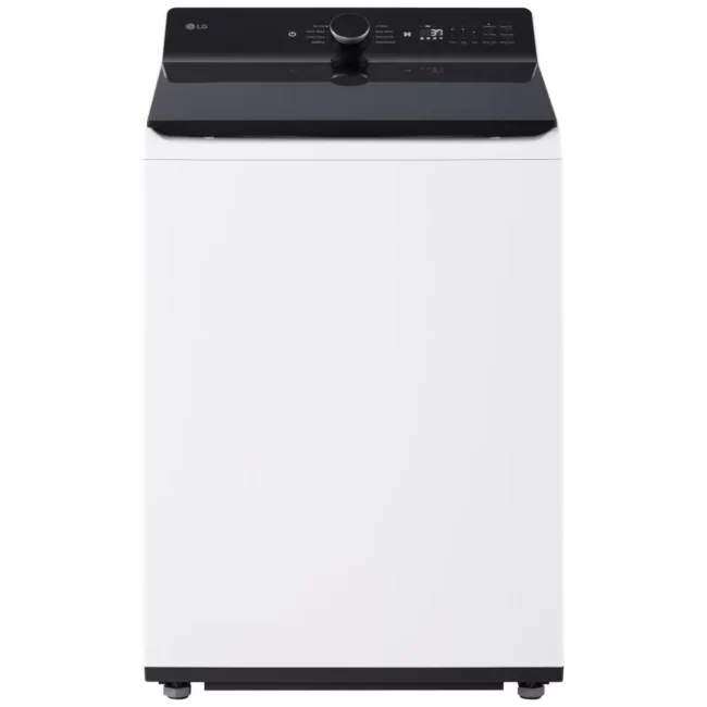 LG 27-inch white top load washer - WT8405CW