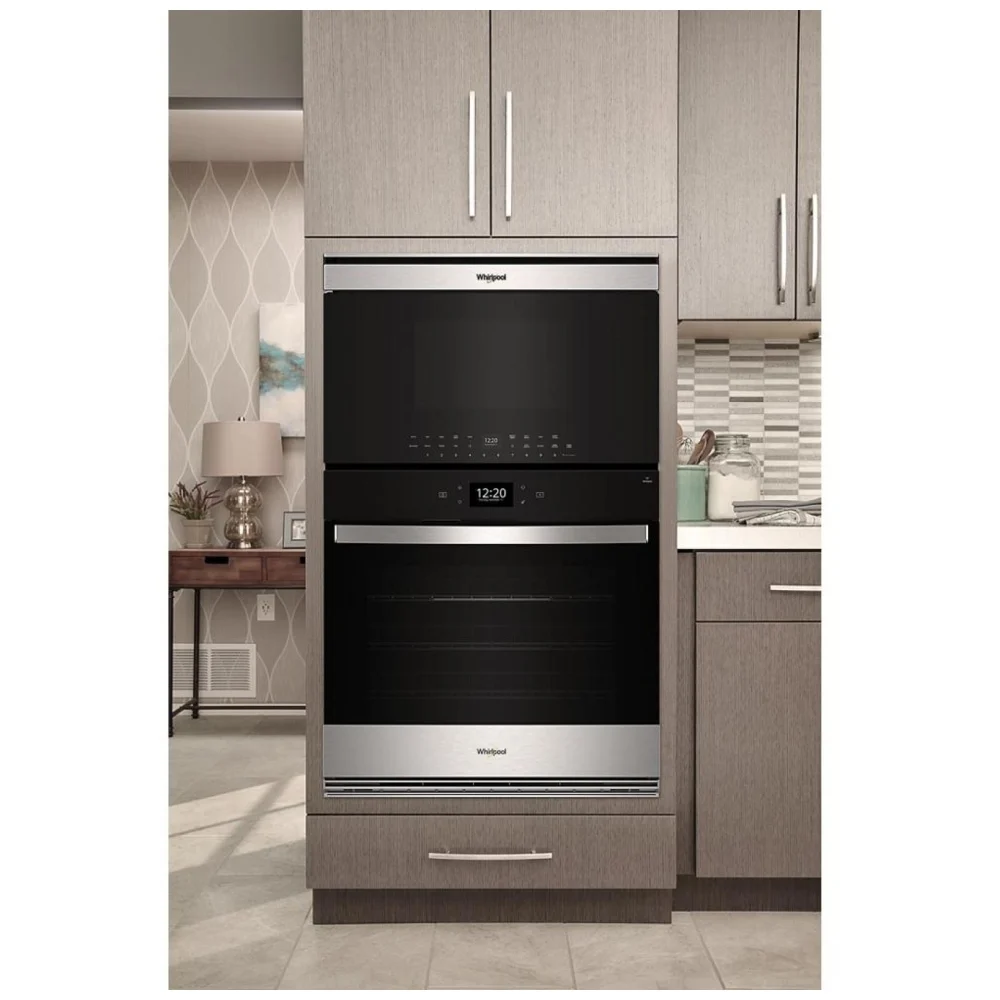 Micro-ondes Whirlpool – encastré 30 pouces, 1,1 pi³, convection, inox – YWMBT7030SZ – Image 5