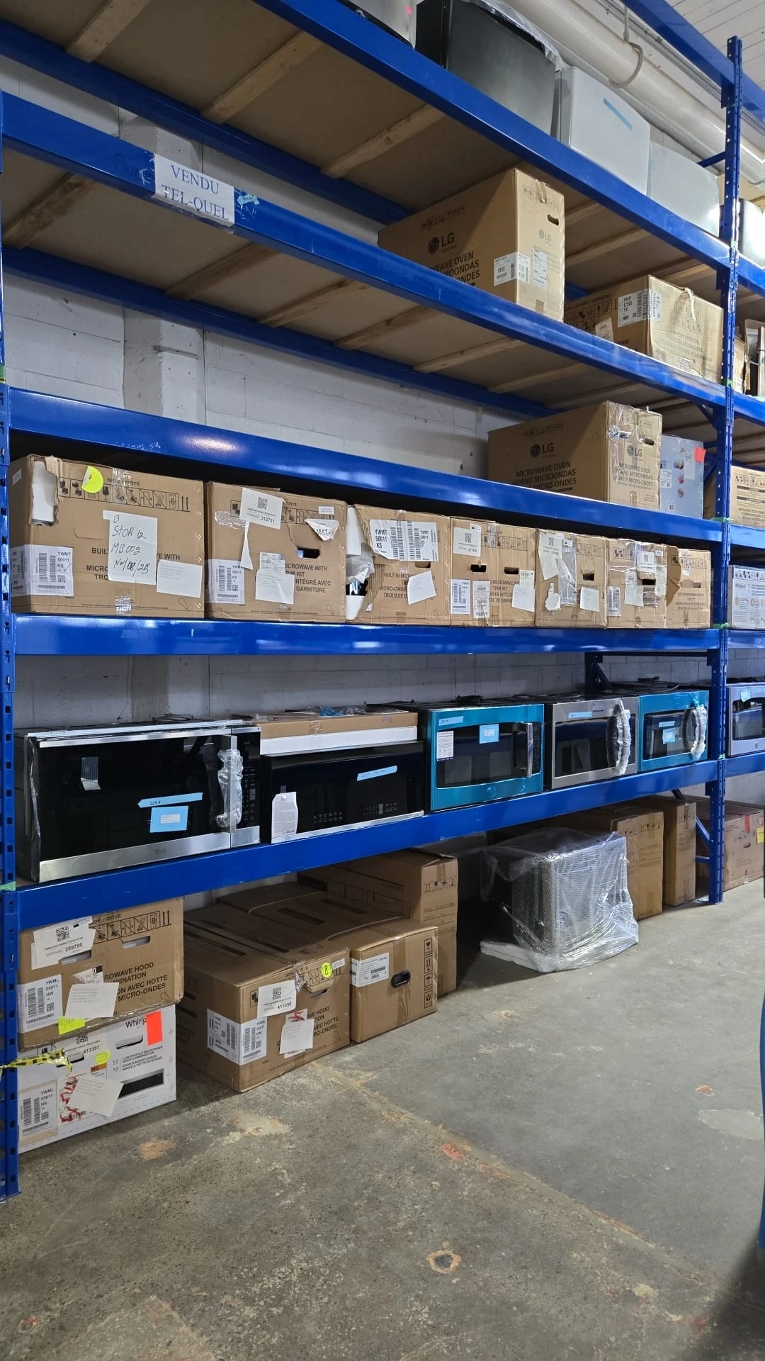 Micro-ondes Whirlpool inox 30 pouces, 1,1 pi³, encastré – YWMT50011KS – Image 5