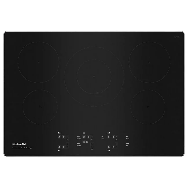 Plaque de cuisson induction KitchenAid inox 30 pouces – KCIG550JSS