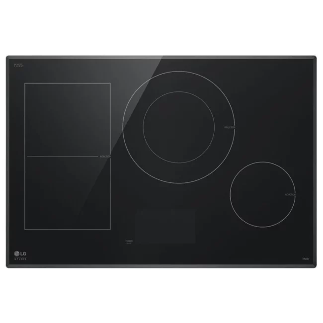 Plaque de cuisson induction LG Studio noir 30 pouces – CBIS3018BE