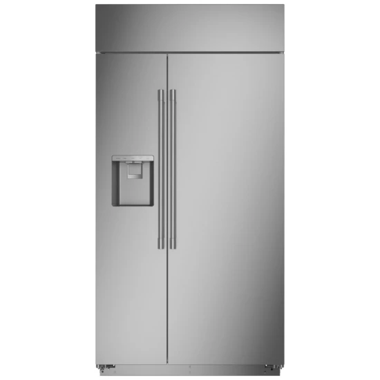 Réfrigérateur Monogram côte-à-côte acier inoxydable 42 pouces – ZISS420DNSS
