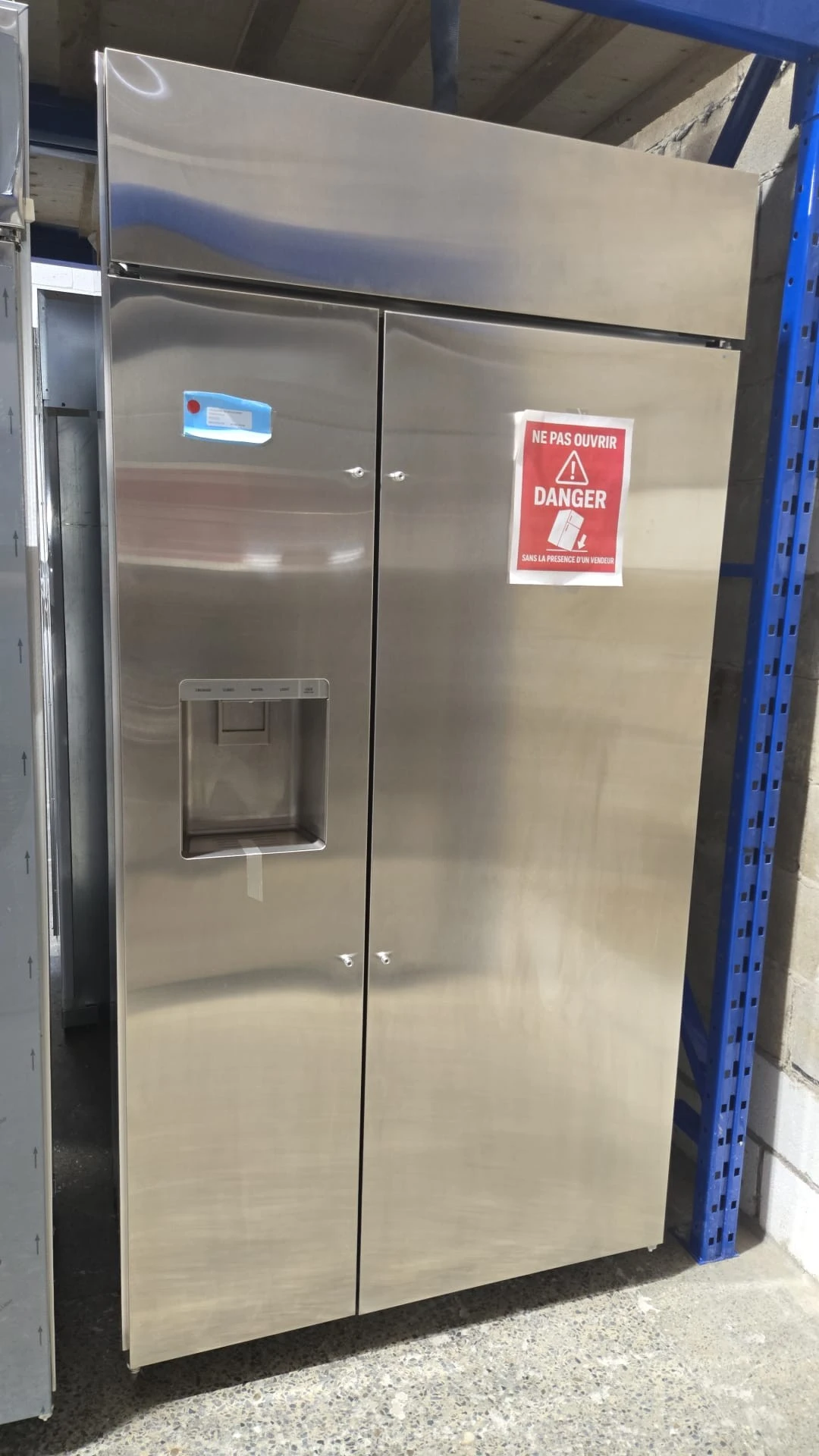 Réfrigérateur Monogram côte-à-côte acier inoxydable 42 pouces – ZISS420DNSS - Image 6