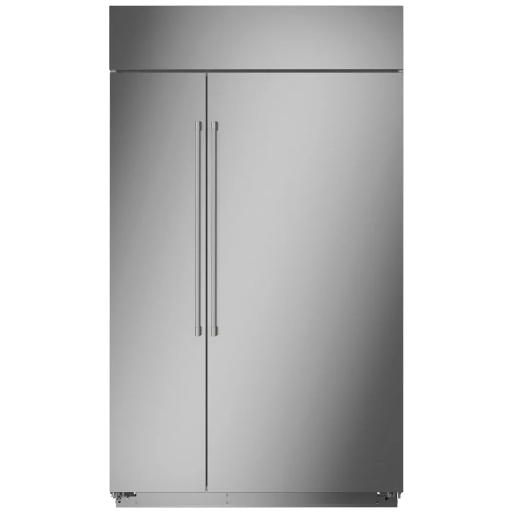 Réfrigérateur Monogram côte-à-côte acier inoxydable 48 pouces – ZISS480NNSS