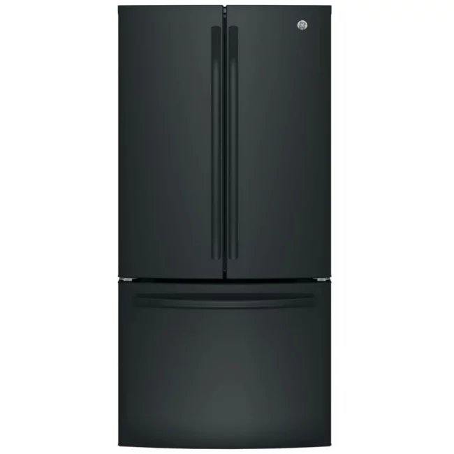 GE 33" French door refrigerator black - GWE19JGLBB