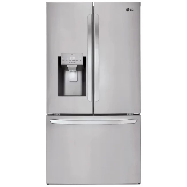LG 36-inch stainless steel French door refrigerator - LRFS28XBS