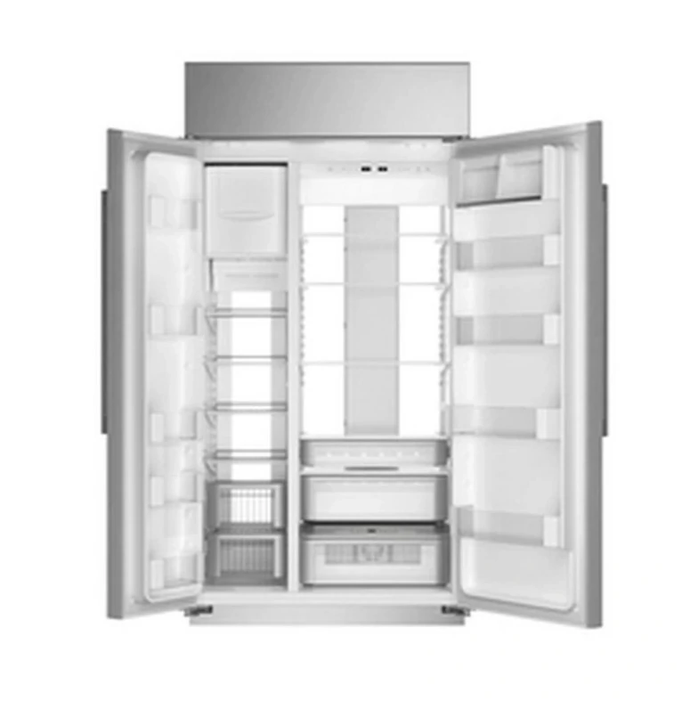 Réfrigérateur Monogram côte-à-côte acier inoxydable 48 pouces – ZISS480NNSS - Image 2