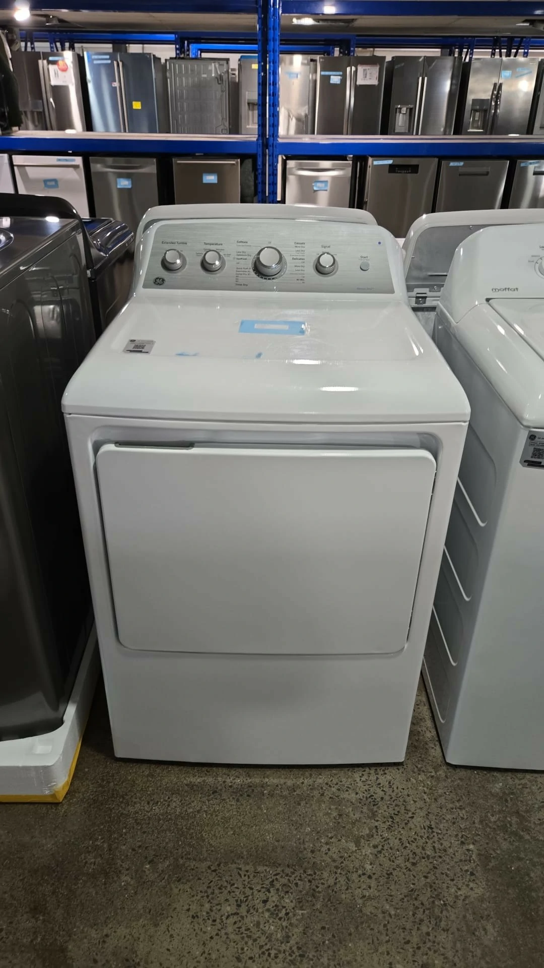 Sécheuse électrique GE 27 pouces blanc – GTD45EBMRWS - Image 4