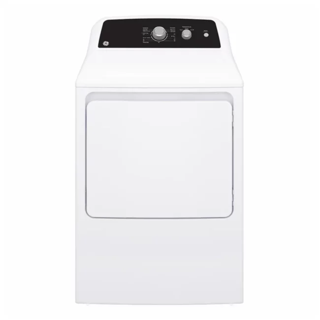 GE 27-inch electric dryer white - GTX34EBMRWS