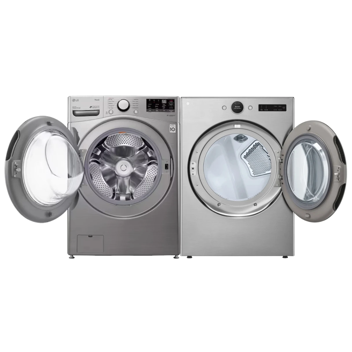 Ensemble laveuse-sécheuse LG graphite, 27 pouces, 4,5 + 7,4 pi³ – WM3600HVA & DLEX5500V - Image 2