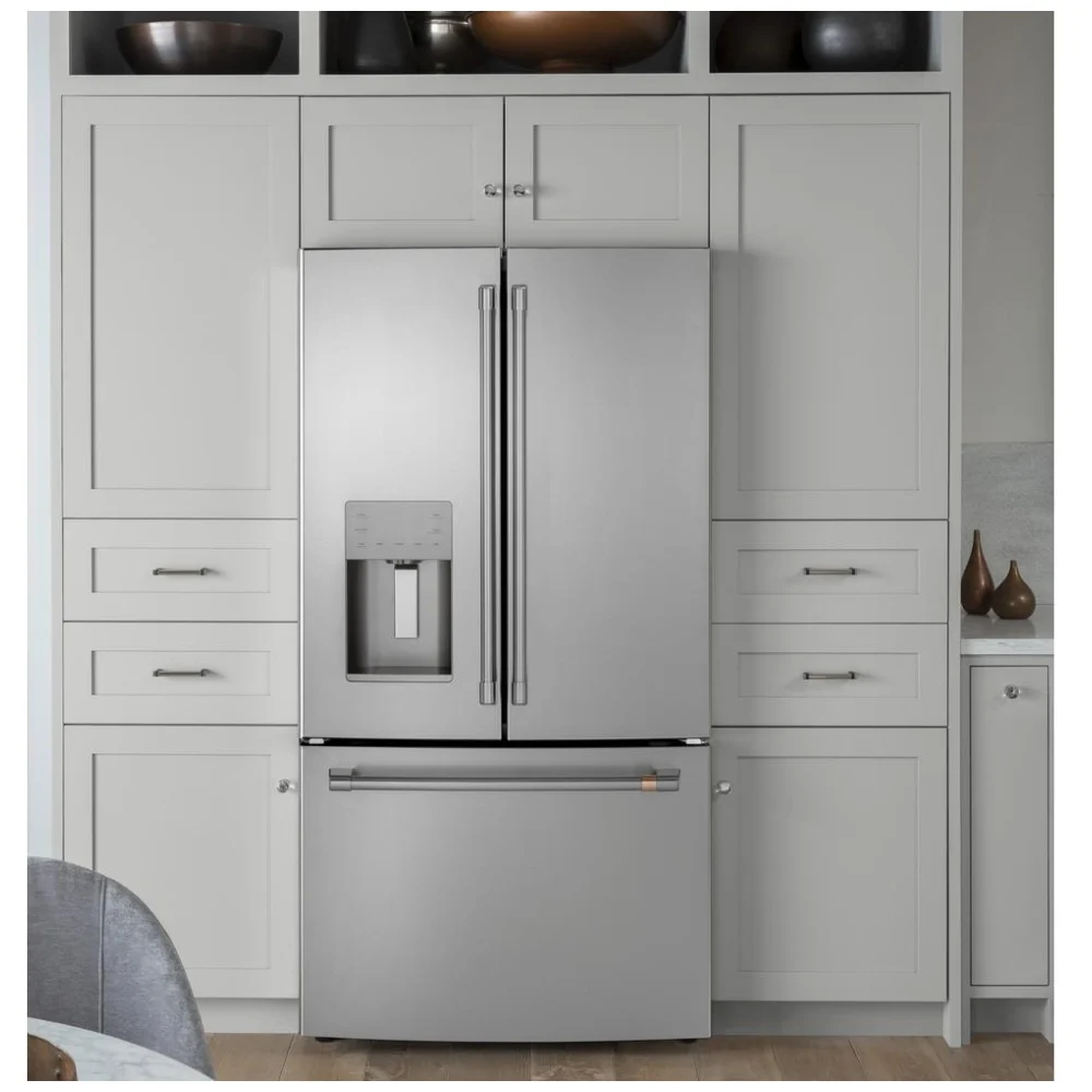 Réfrigérateur Café inox 36 pouces, 25,6 pi³, portes françaises – CFE26KP2NS1 – Image 7