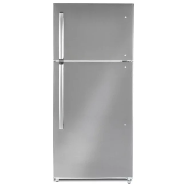 Moffat 30-inch, 18 cu. ft. stainless steel refrigerator, top freezer - MTE18GSKSS